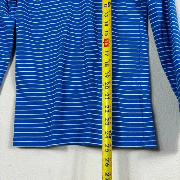 J. Crew Striped mockneck ribbed top 100% cotton in size S - Picture 6 of 15